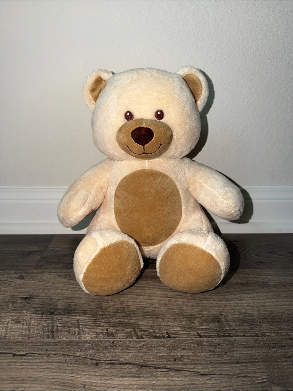 Build-A-Bear Cream and Brown Plush Teddy Bear